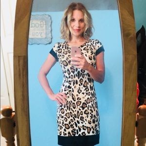 Cache Leopard Dress